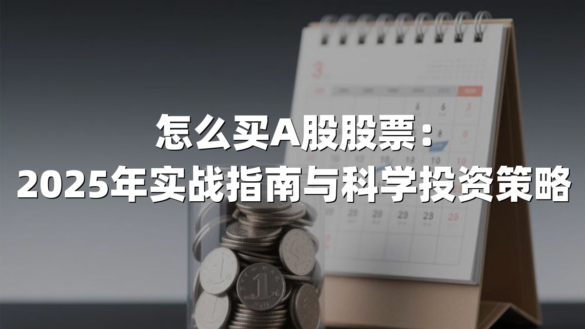 怎么买A股股票：2025年实战指南与科学投资策略