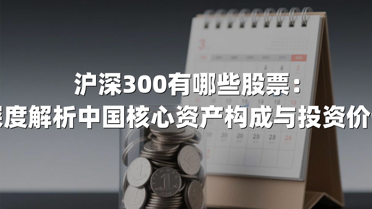 沪深300有哪些股票：深度解析中国核心资产构成与投资价值