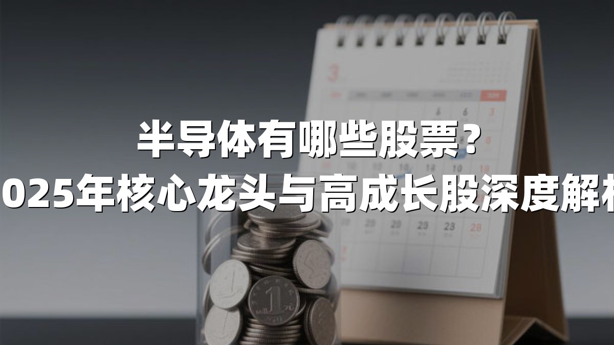 半导体有哪些股票?2025年核心龙头与高成长股深度解析