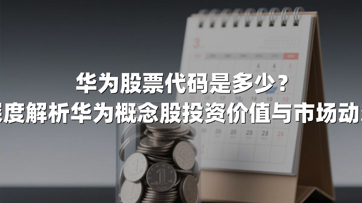 华为股票代码是多少?深度解析华为概念股投资价值与市场动态