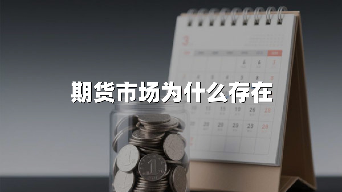 期货市场为什么存在