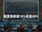 股票涨停是10%还是20%？2024股票涨停最新最全涨幅！