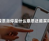 股票涨停是什么意思还能买吗(2024最新权威解答)