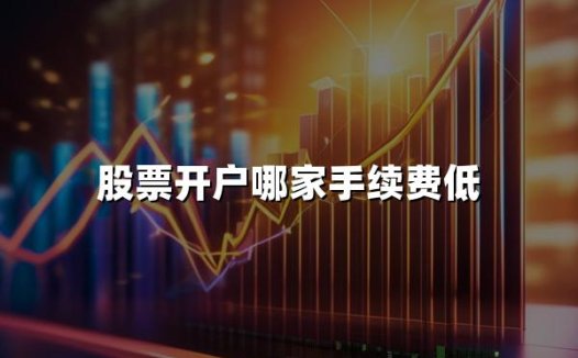 股票开户哪家手续费低(2024年低手续费开户公司推荐)