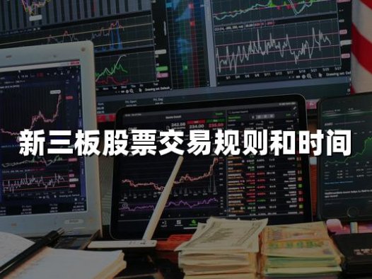 新三板股票交易规则和时间(2024年最新)