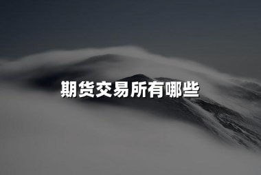期货交易所有哪些(2024年全球知名期货交易所名单，含中国6家期交所)