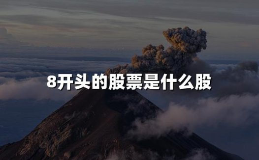 8开头的股票是什么股(2024最新权威解答)