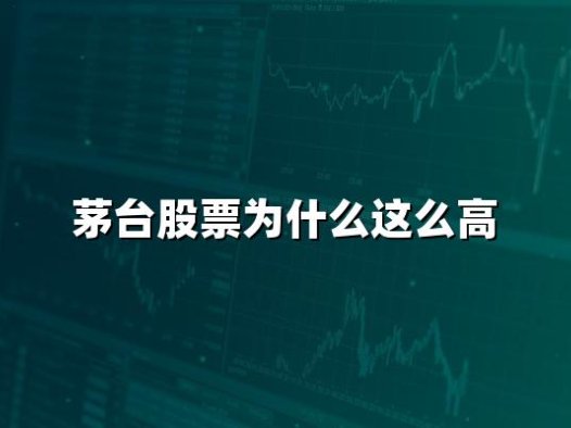 茅台股票为什么这么高？2024茅台股票高价格原因分析！