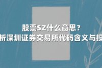 股票SZ什么意思？深度解析深圳证券交易所代码含义与投资策略