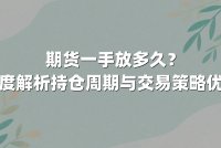 期货一手放多久？深度解析持仓周期与交易策略优化