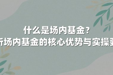 什么是场内基金?解析场内基金的核心优势与实操要点