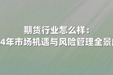 期货行业怎么样：2024年市场机遇与风险管理全景解析
