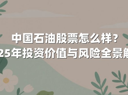 中国石油股票怎么样?2025年投资价值与风险全景解析