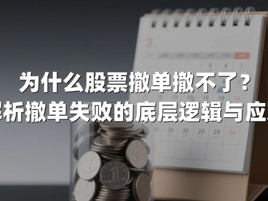 为什么股票撤单撤不了？深度解析撤单失败的底层逻辑与应对策略