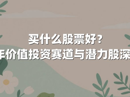 买什么股票好？2025年价值投资赛道与潜力股深度解析