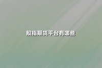 股指期货平台有哪些？2025年权威榜单与选择策略全解析
