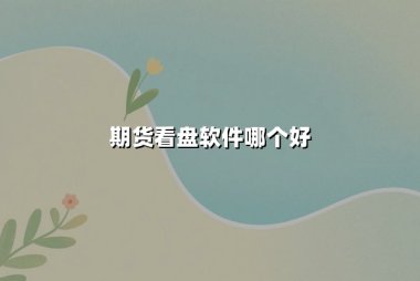 期货看盘软件哪个好？2025年最新推荐与深度解析